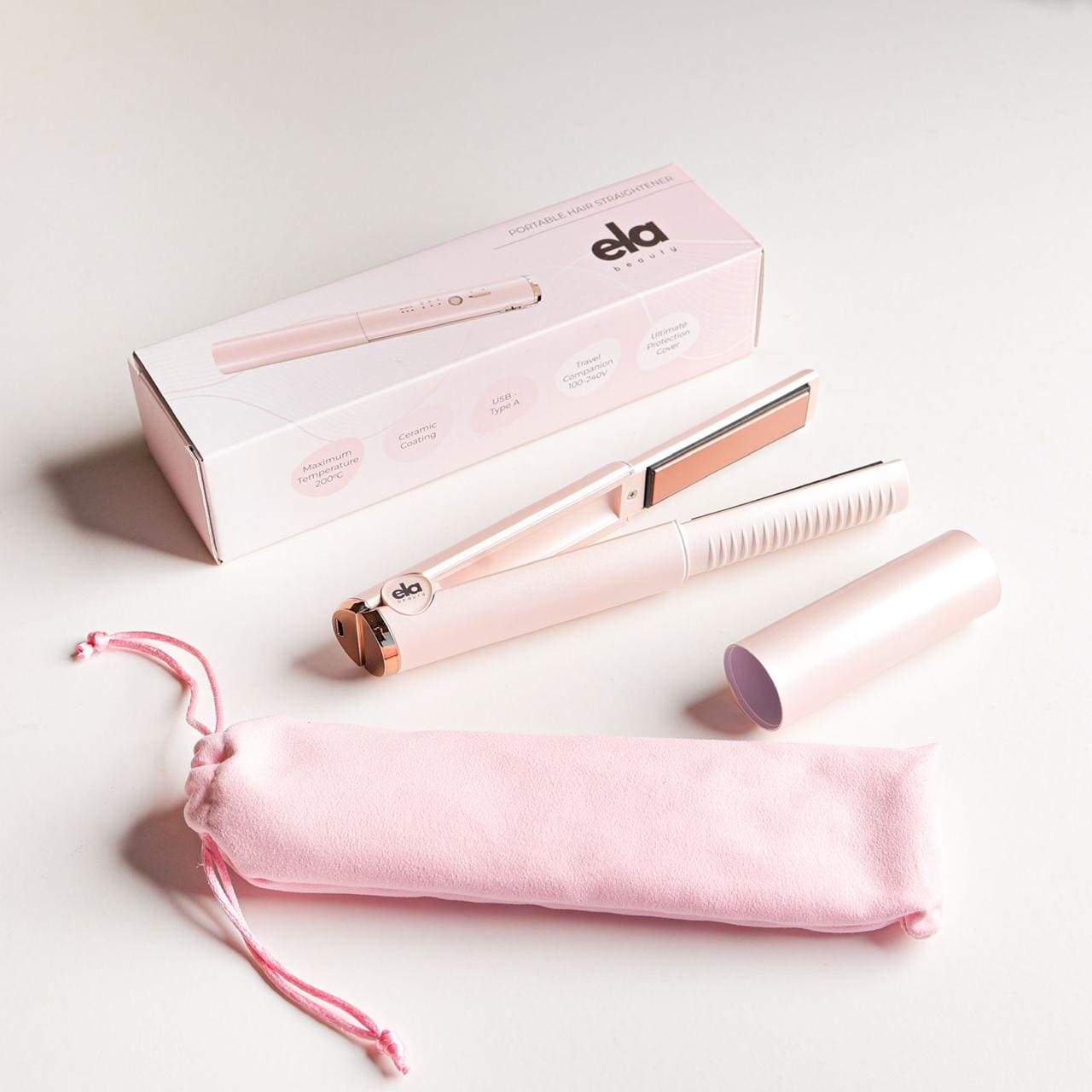 ELA Wireless Hair Straightener